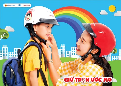 Triển khai chương trình trao tặng mũ bảo hiểm cho trẻ em năm 2024 
chủ đề: giữ trọn ước mơ
