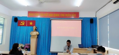 Họp chi bộ tháng 9/2024