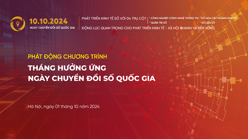 Công bố bộ nhận diện ngày chuyển đổi số quốc gia 10/10/2024