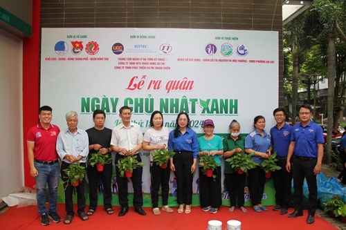 Ngày chủ nhật xanh - hành động vì môi trường