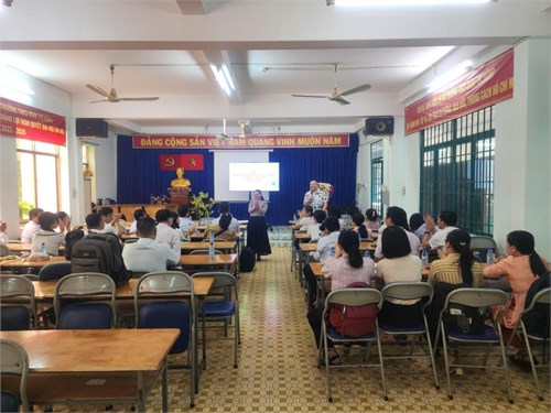 Hội đồng bộ môn tin học quận bình tân tổ chức họp triển khai nhiệm vụ năm học 2024-2025