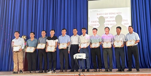 Tổng kết bộ môn giáo dục thể chất năm học 2023 – 2024