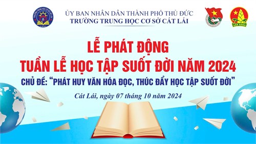 Hưởng ứng tuần lễ học tập suốt đời năm 2024
