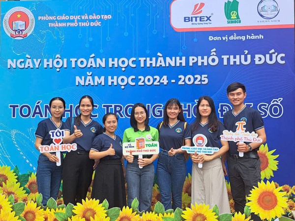 Ngày hội Toán học Thành phố Thủ Đức năm học 2024 - 2025