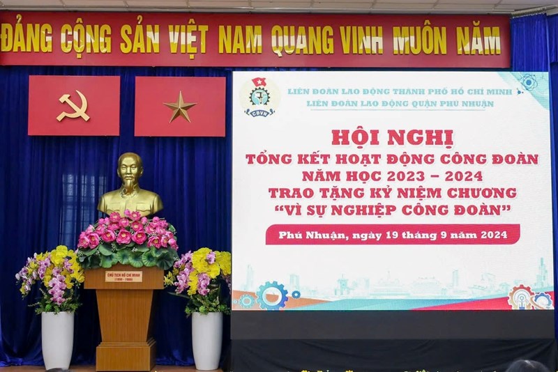 Hội nghị Tổng kết hoạt động Công đoàn Khối giáo dục năm học 2023 – 2024