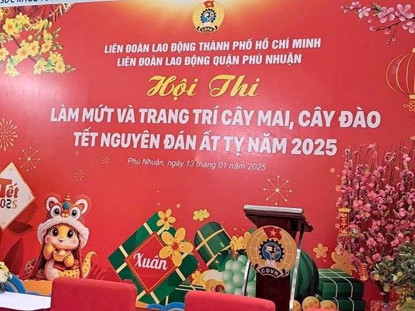 Công Đoàn trường THCS Cầu Kiệu tham gia các hoạt động  Mừng Đảng Quang Vinh - Mừng Xuân Nghĩa Tình  chào mừng Tết nguyên đáng Ất Tỵ năm 2025.