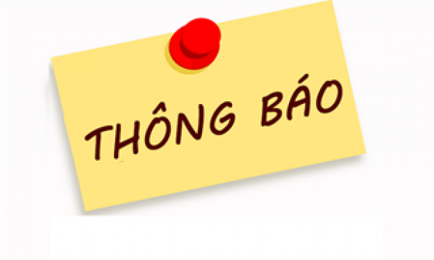 Thông báo về việc phát bằng tốt nghiệp Trung học cơ sở.
