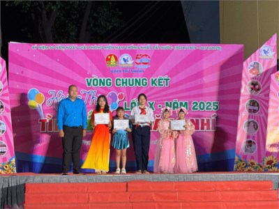 Liên đội trường THCS Độc Lập Đạt giải A nhảy Flashmob và tìm kiếm tài năng nhí năm 2025 do Hội đồng đội quận tổ chức