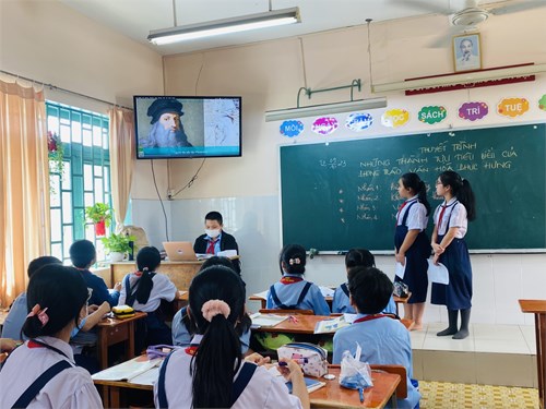 Hoạt động tháng 10 tổ LS_ĐL_GDCD