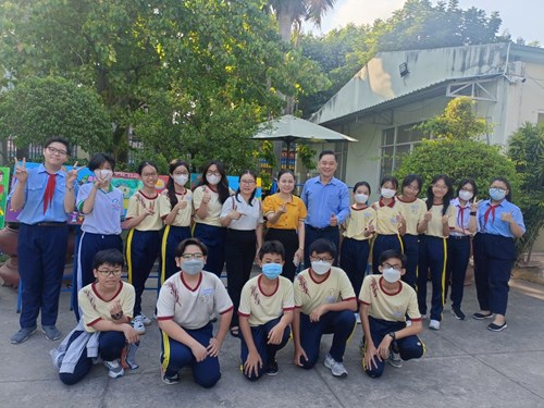 Học sinh trường THSC Hậu Giang tham dự “NGÀY SÁCH VÀ VĂN HOÁ ĐỌC LẦN 3 - NĂM 2024” (Thứ Tư 24/4/2024)