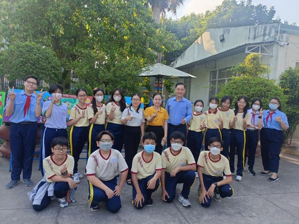 Học sinh trường THSC Hậu Giang tham dự “NGÀY SÁCH VÀ VĂN HOÁ ĐỌC LẦN 3 - NĂM 2024” (Thứ Tư 24/4/2024)