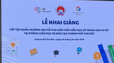 Tập Huấn Trường Học Số Cho Giáo Viên.