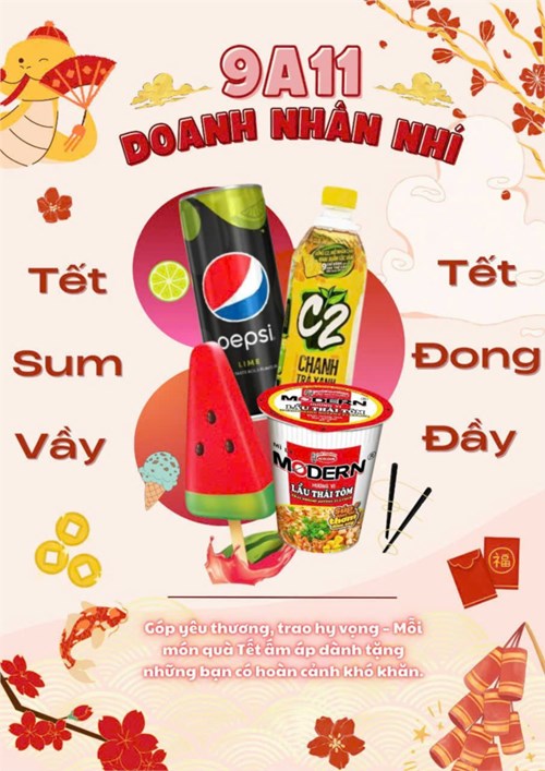 Doanh nhân nhí lớp 9A11