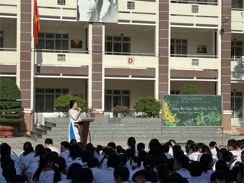Hoạt động  Tìm hiểu ý nghĩa tên Liên đội  - Chủ đề:  Hoàng Hoa Thám - Hùm thiêng Yên Thế 