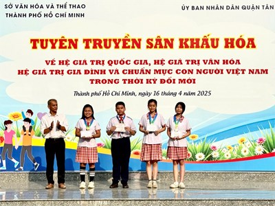 Trao giải cho các Hội thi, lập thành tích trong chuỗi hoạt động chào mừng Kỷ niệm 50 năm ngày Giải phóng miền Nam, thống nhất đất nước (30/4/1975 - 30/4/2025)