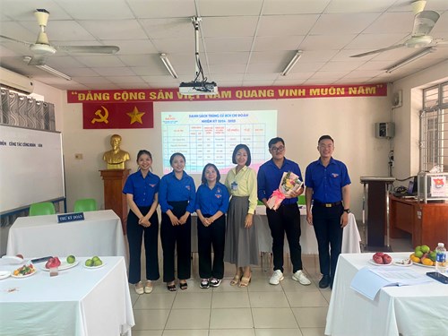 Đại hội Chi đoàn giáo viên nhiệm kỳ 2024-2025