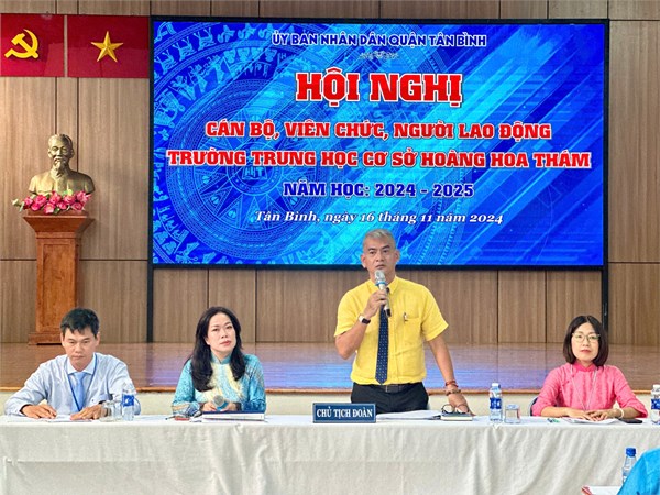 Hội nghị Cán bộ - Viên chức - Người lao động năm học 2024-2025