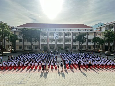 Sơ đồ tổ chức Lễ khai giảng năm học 2024 - 2025