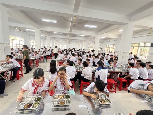 Thực đơn bán trú tuần 22 tháng 02/2025 (Từ ngày 03/02 - đến ngày 07/02/2025)