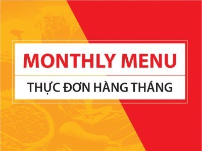 Thực đơn tháng 3 năm học 2024 - 2025