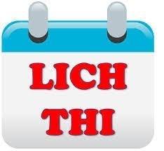 Lịch Kiểm tra - Đánh giá cuối kì I năm học 2024-2025