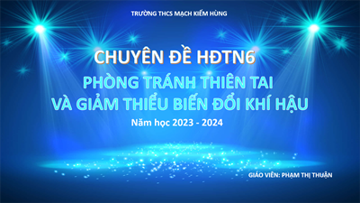 Hoạt động trải nghiệm 6