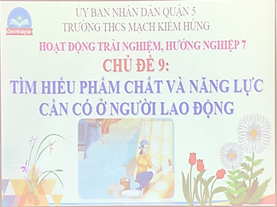 Hoạt động trải nghiệm 7