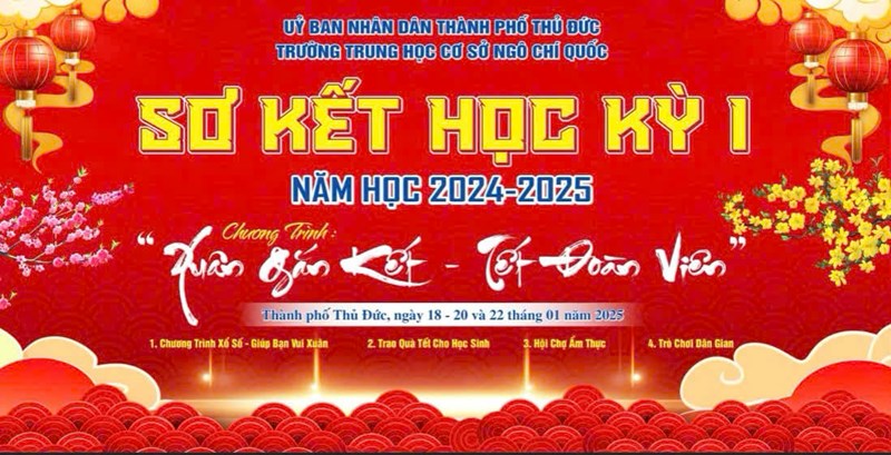Xuân gắn kết - Tết yêu thương - Trao quà Tết cho các bạn học sinh