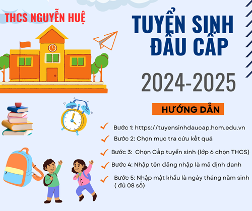Kế hoạch tuyển sinh đầu cấp năm học 2024-2025.