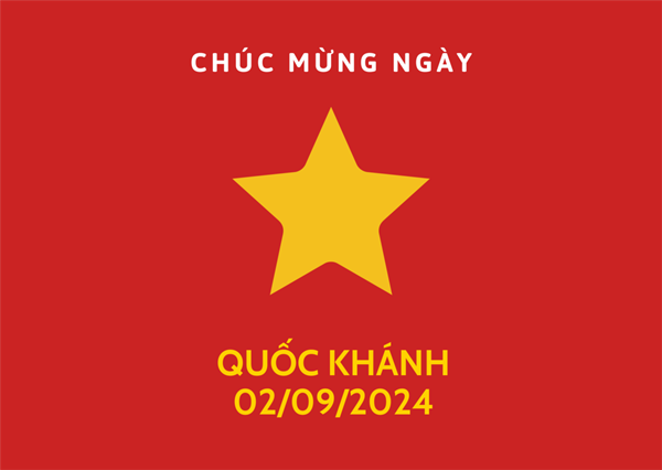 Treo cờ Tổ quốc và nghỉ lễ Quốc Khánh 02/09/2024