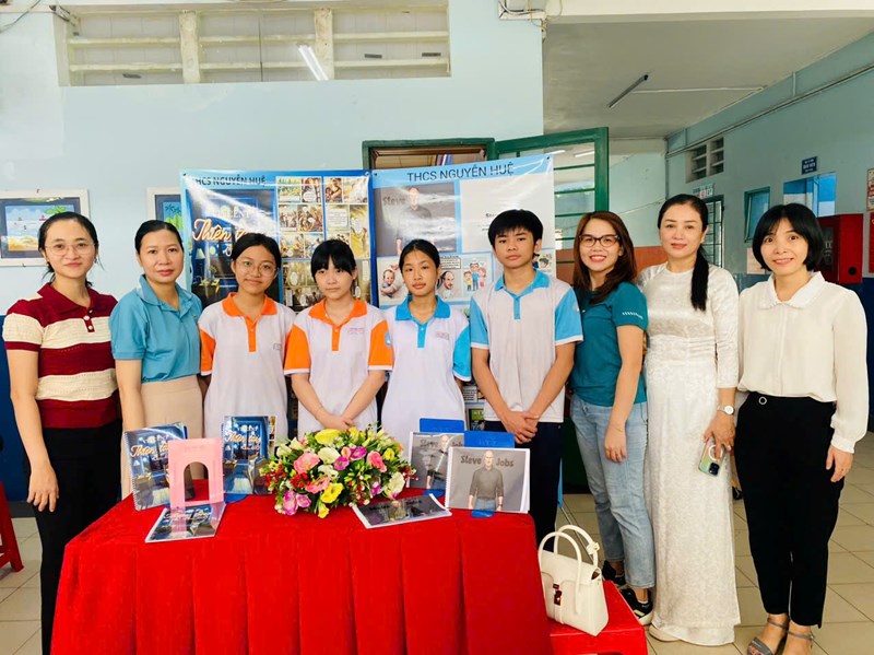 Trường THCS Nguyễn Huệ tham dự vòng chung kết cuộc thi Sáng tác truyện tranh bằng AI, năm 2024