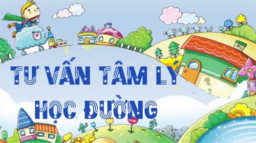 Áp phích tư vấn tâm lý trướng học