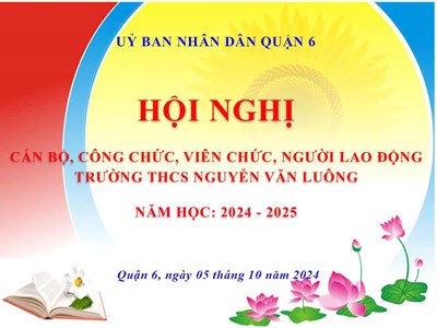 Hội nghị Cán bộ công chức, viên chức và người lao động năm học 2024 - 2025