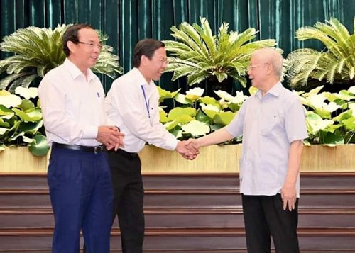 Quyết tâm xây dựng TPHCM văn minh, hiện đại, nghĩa tình,xứng đáng với niềm tin và kỳ vọng của Tổng Bí thư Nguyễn Phú Trọng