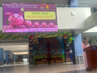Lễ phát động heo đất khuyến học năm 2024