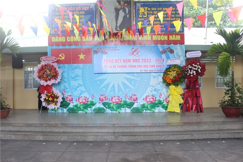 Lễ tổng kết năm học: 2023 - 2024