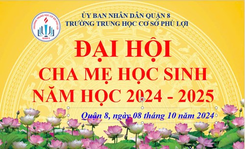 Đại hội cha mẹ học sinh năm học 2024 - 2025