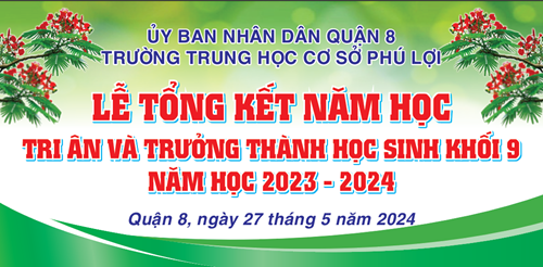 Lễ tổng kết năm học 2023 - 2024