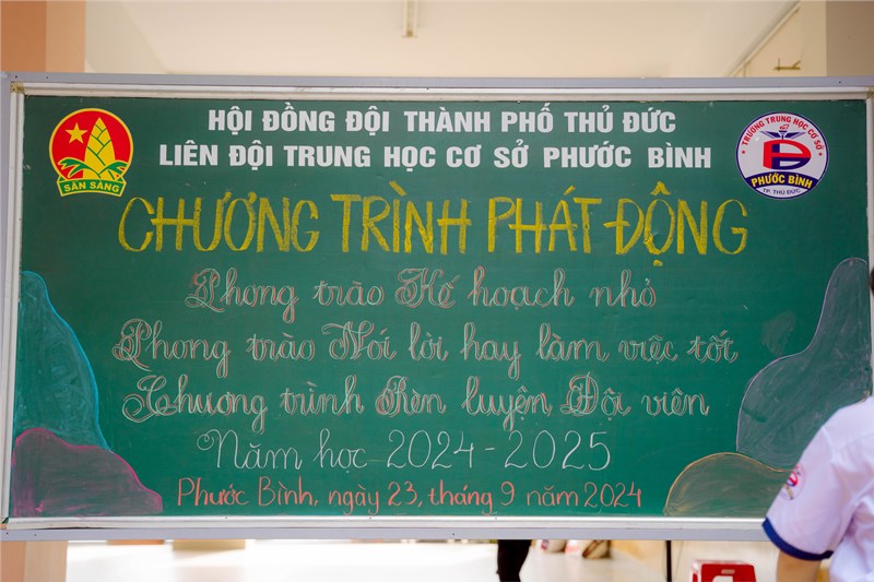 Phát động Phong trào Kế hoạch nhỏ, năm học 2024 - 2025