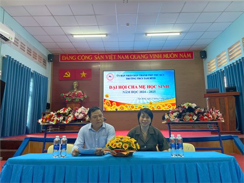 Đại hội cha mẹ học sinh năm học 2024 - 2025