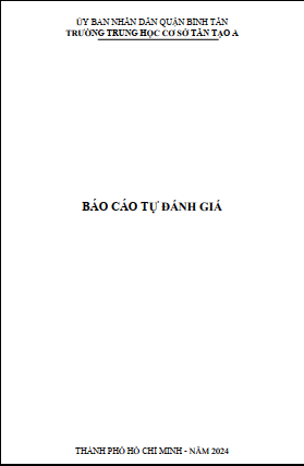 Báo cáo tự đánh giá chu kỳ 2 (từ năm học 2019-2020 đến năm học 2023-2024)