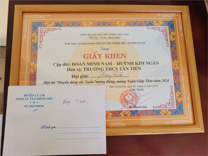Kết quả hội thi  Duyên dáng sắc Xuân Mừng Đảng - mừng Xuân Giáp Thìn năm 2024 