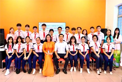 Lễ ra quân cho học sinh giỏi lớp 9 thi cấp Thành phố - Năm học 2024 - 2025