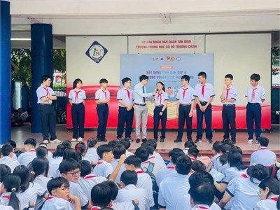 Chương trình  xây dựng tình bạn đẹp - nói không với bạo lực học đường