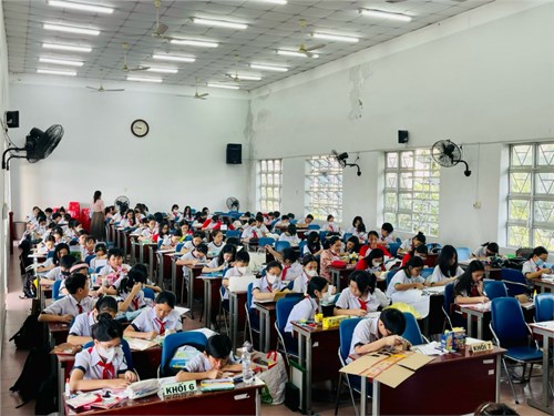 Chúc mừng học sinh đạt giải trong hội thi  Văn hay chữ tốt  cấp thành phố - Năm học 2023 - 2024
