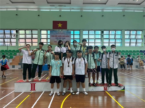Trường THCS Hà Huy Tập tham gia Hội khoẻ phù đổng cấp quận