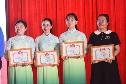Chúc mừng 04 Nhà giáo trẻ tiêu biểu trường THCS Hà Huy Tập