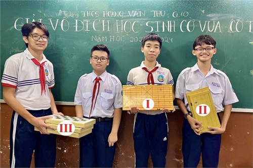 Hội thi cờ vua - cờ tướng cấp trường năm học 2023-2024