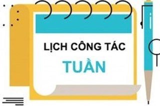 Lịch công tác tuần 15 (Từ ngày 11/12/2023 đến ngày 17/12/2023)