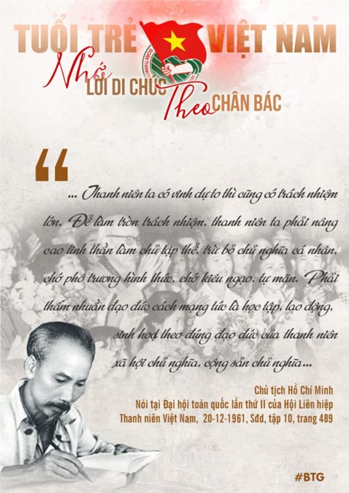 Học tập làm theo Bác